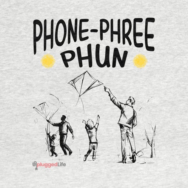 Phone Phree Phun Kite Park Outdoors by UnpluggedLife